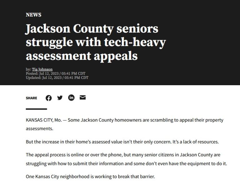 Jackson County seniors struggle with tech-heavy assessment appeals