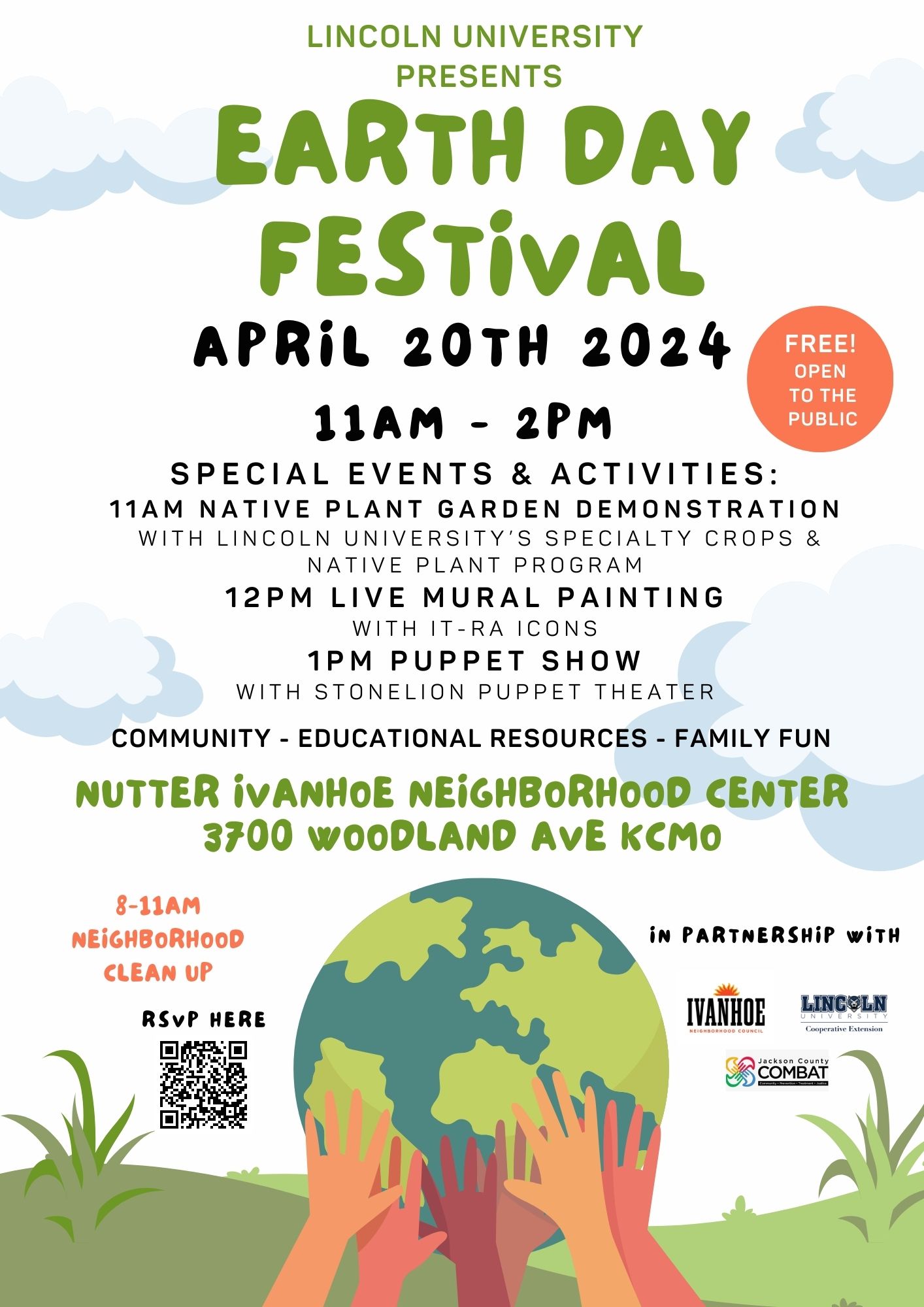 Earth Day Festival & Neighborhood Clean Up